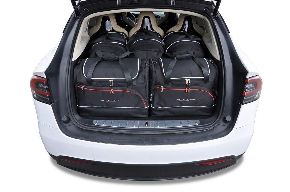 KJUST Dedizierte Kofferraumtaschen 7 stk kompatibel mit TESLA MODEL X EV I 2016+ von KJUST