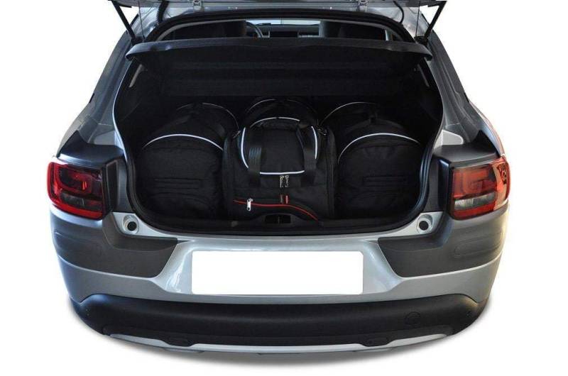 KJUST Dedizierte Reisetaschen 4 stk kompatibel mit CITROEN C4 CACTUS I 2014-2017 von KJUST