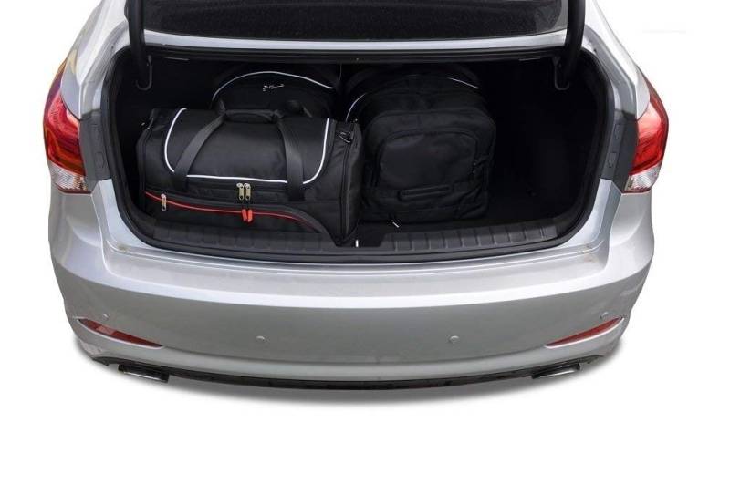 KJUST Kofferraumtaschen 4 STK kompatibel mit Hyundai i40 Limousine I 2011-2018 von KJUST