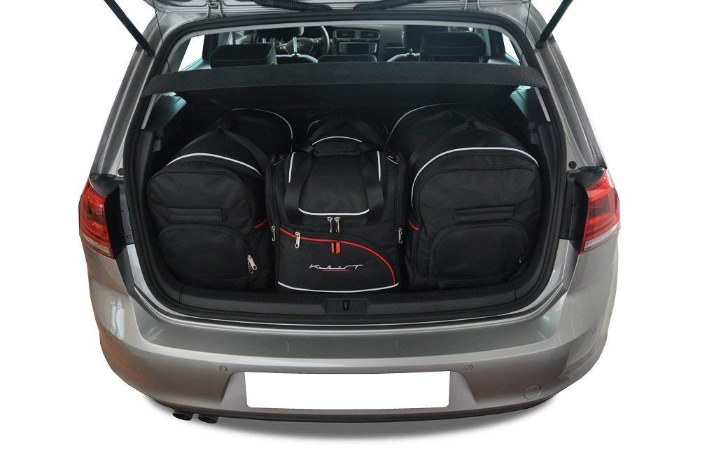 KJUST Kofferraumtaschen 4 stk kompatibel mit VW GOLF SPORTSVAN VII 2013 - 2020 von KJUST