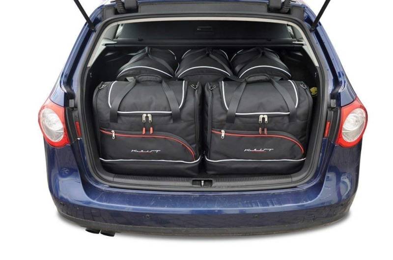 KJUST Kofferraumtaschen 5 stk kompatibel mit VW PASSAT VARIANT B6 2005-2010 von KJUST