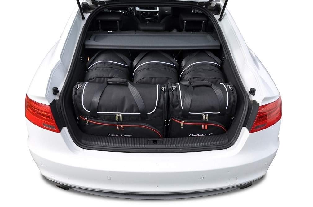 KJUST Kofferraumtaschen 5 STK kompatibel mit Audi A5 SPORTBACK B8 2009 - 2016 von KJUST