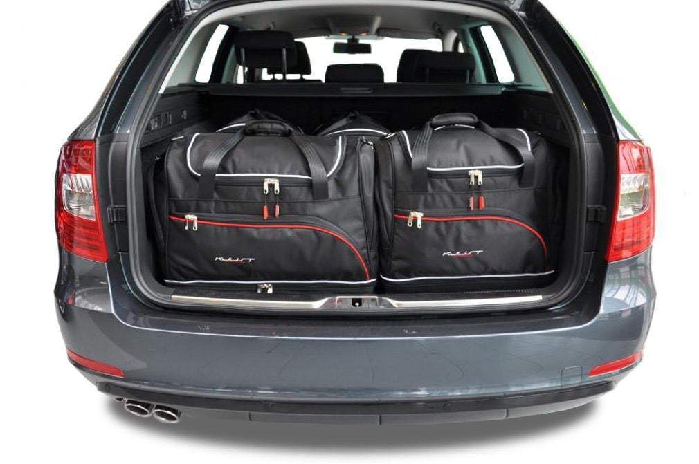 KJUST Kofferraumtaschen 5 stk kompatibel mit SKODA SUPERB KOMBI II 2010-2015 von KJUST