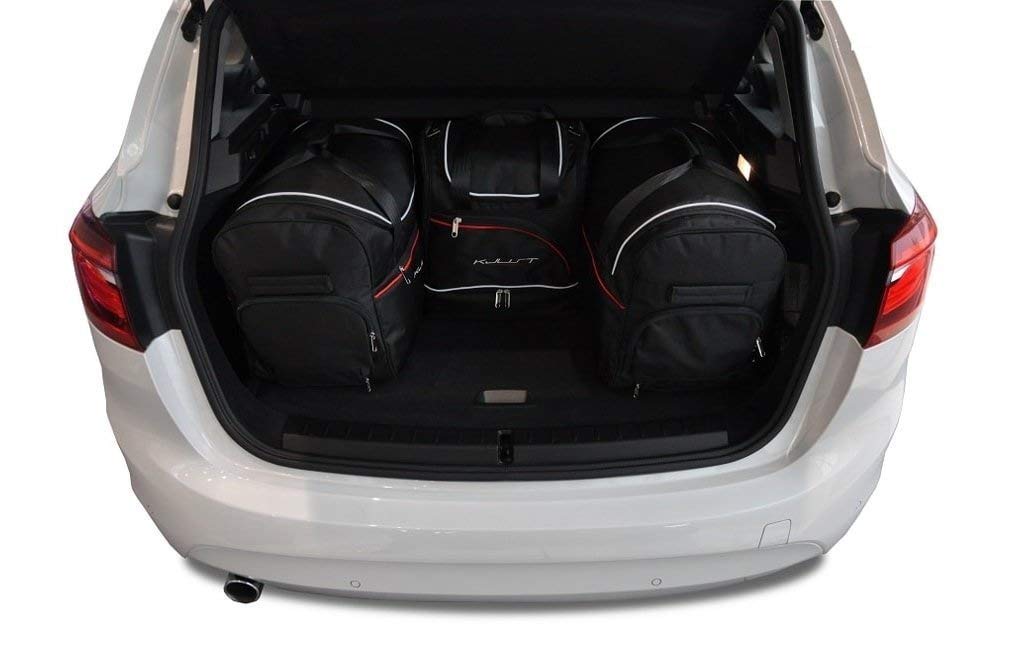 KJUST Kofferraumtaschen 4 stk kompatibel mit BMW 2 ACTIVE TOURER F45 2014-2021 von KJUST
