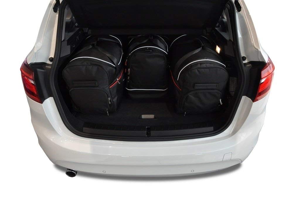 KJUST Kofferraumtaschen 4 stk kompatibel mit BMW 2 ACTIVE TOURER F45 2014-2021 von KJUST