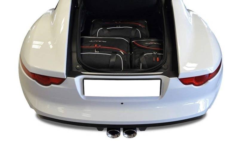 KJUST Kofferraumtaschen 3 stk kompatibel mit JAGUAR F-TYPE COUPE X152 2013-2019 von KJUST