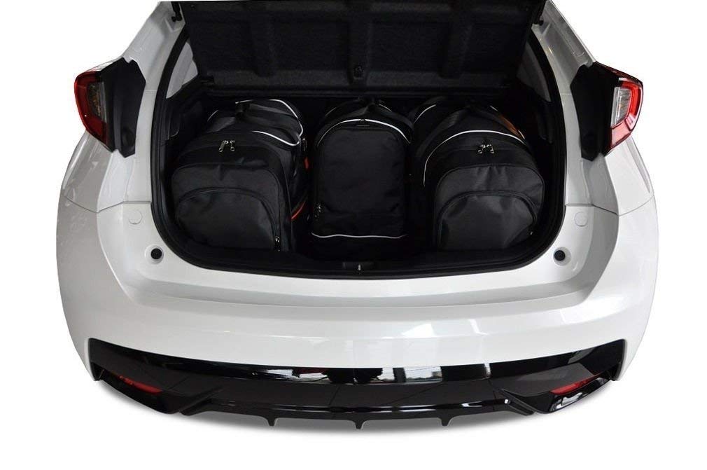 KJUST Kofferraumtaschen 4 STK kompatibel mit Honda Civic Hatchback IX 2012-2017 von KJUST