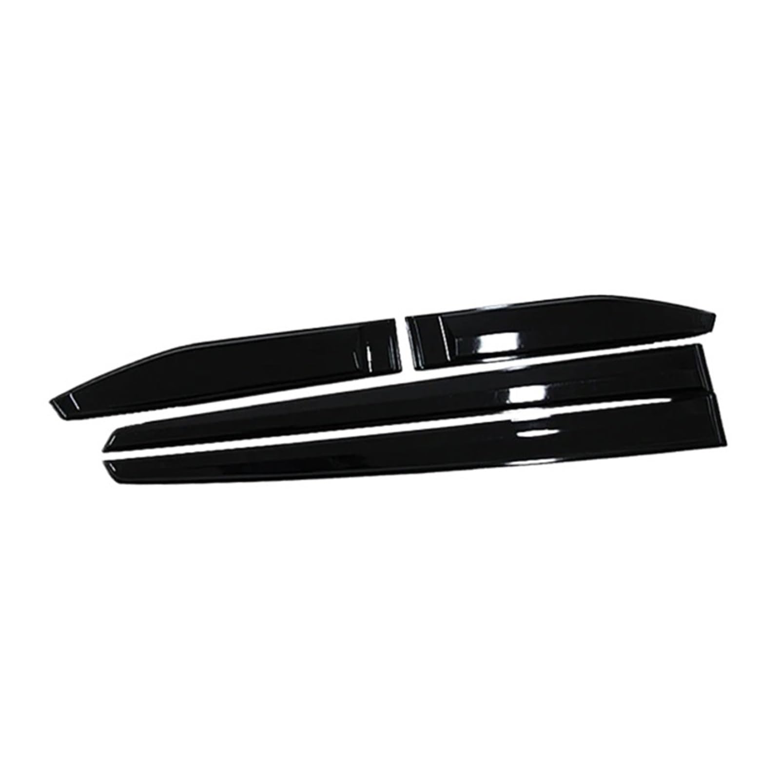 Auto-Styling, kompatibel mit Suzuki Vitara, ABS, Seitentür-Formteil, Abdeckung, Schutz, Dekoration, 4 Stück/Set, 2016, 2017, 2018(Black 4pcs) von KKGHYYMG