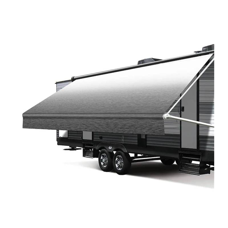 Ersatz-Markisenstoff für Wohnmobile, strapazierfähig, wetterfest, Ersatz-Markisenstoff aus Vinyl, universelles Außendach für Wohnmobile(433x240cm) von KKGHYYMG