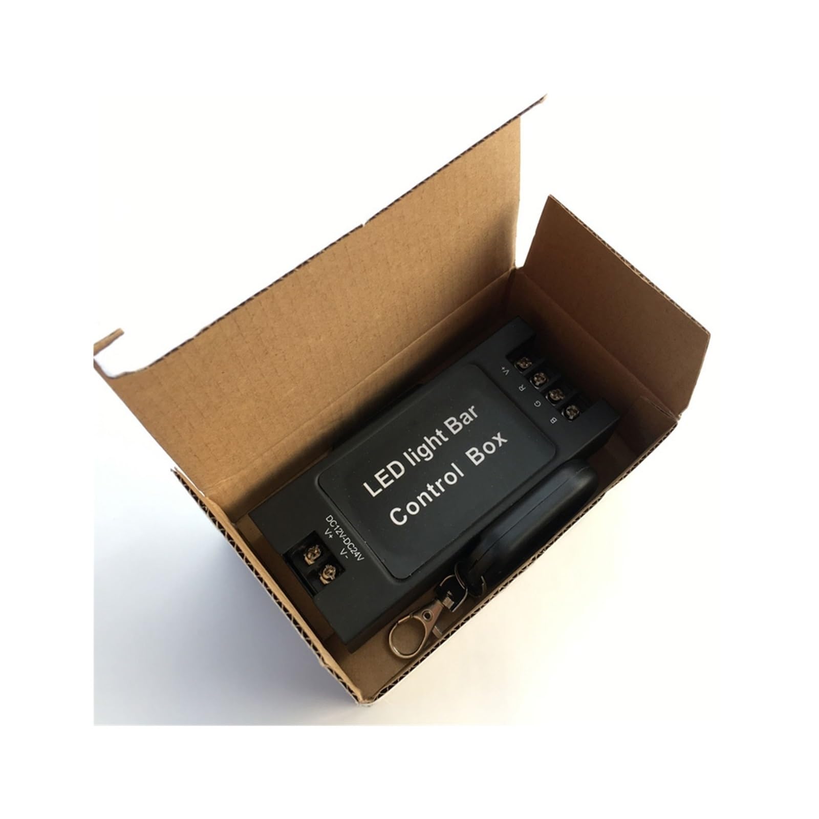 Hochleistungs-Auto-Lichtleistensteuerung mit RF-Fernbedienung für Ein- und Ausschalten des Kabelbaums für LED-Lichtstreifen, blinkende LED-Strobe-Treibermodule Hochleistungs-Auto-Lichtleistensteuerung mit RF-Fernbedienung für Ein- und Ausschalten des Kabelbaums für LED-Lichtstreifen, blinkende LED-Strobe-Treibermodule von KKGHYYMG