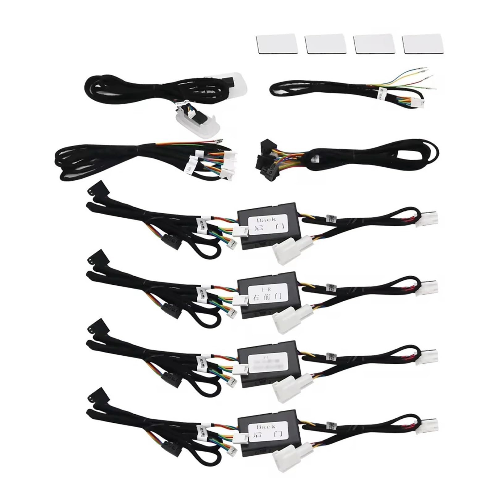 Kompatibel für Mercedes W205 2015-2018 X253 GLC 2015-2019 LED Atmosphäre 3 Farbe Umgebungs Licht Upgrade 64 Farbe Kabel Stecker Modul(Sku2) von KKGHYYMG