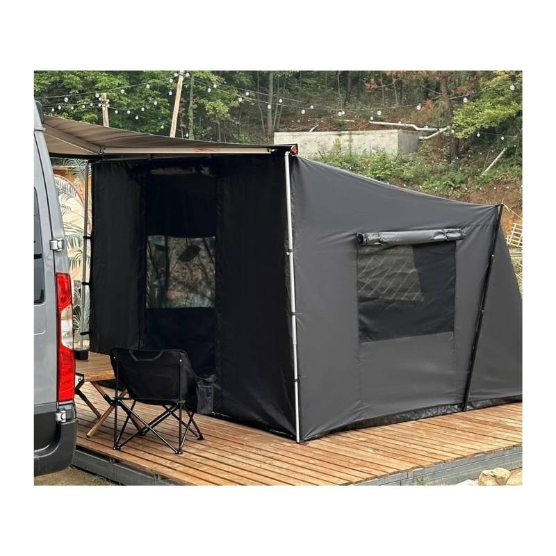 Outdoor-RV-Markise Erweiterungszelt Seitenzelt(Beige) von KKGHYYMG
