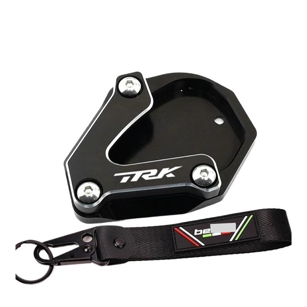 Für TRK 702 TRK702 2022 2023 Motorrad Aluminium Ständer Fuß Seitenständer Verlängerung Vergrößerungspolster Trägerplatte Schlüsselanhänger Ständer Kickstand Erweiterung Für TRK 702 TRK702 2022 2023 Motorrad Aluminium Ständer Fuß Seitenständer Verlängerung Vergrößerungspolster Trägerplatte Schlüsselanhänger Ständer Kickstand Erweiterung von KKIXAPM