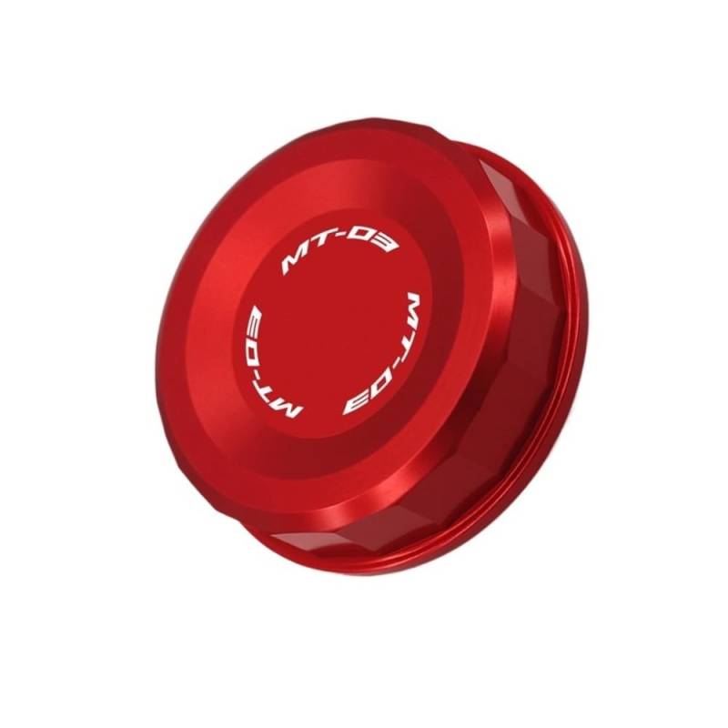 Motorrad Ölbecherschutz CNC Öleinfülldeckel Motorrad Hinterradbremsflüssigkeitsbehälterdeckel Zylinderabdeckung Für MT-03 MT-10 MT03 MT10 2024 von KKIXAPM