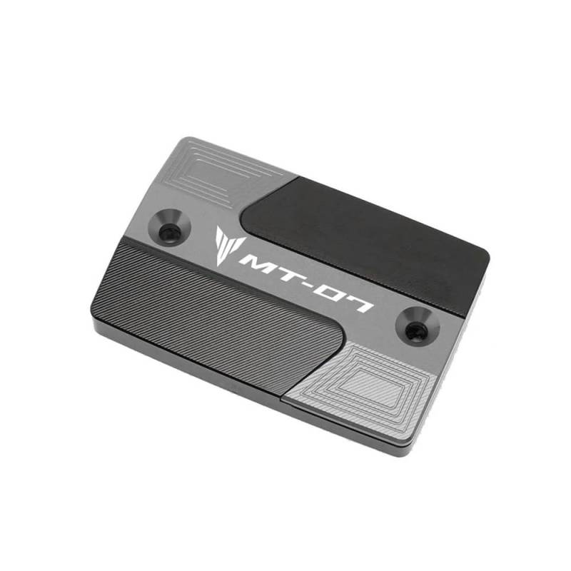 Motorrad Ölbecherschutz Für MT07 2021 2022 MT 07 FZ07 2014-2023 Motorrad CNC Vorne Hinten Brems Flüssigkeit Reservoir Abdeckung Motor Öl Kappe von KKIXAPM
