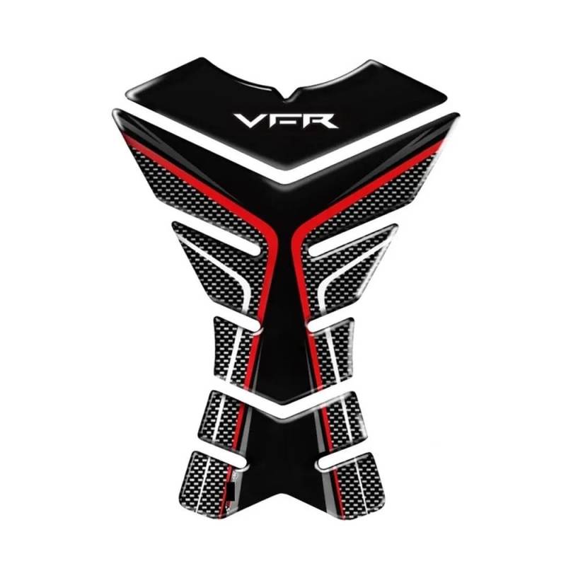 Motorrad Tankpad Aufkleber Pad FÜR VFR 400 800 750 1200 F X Motorrad Tankpad Aufkleber Fishbone Tank Pad Aufkleber Öl Schutz Abdeckung Dekoration von KKIXAPM