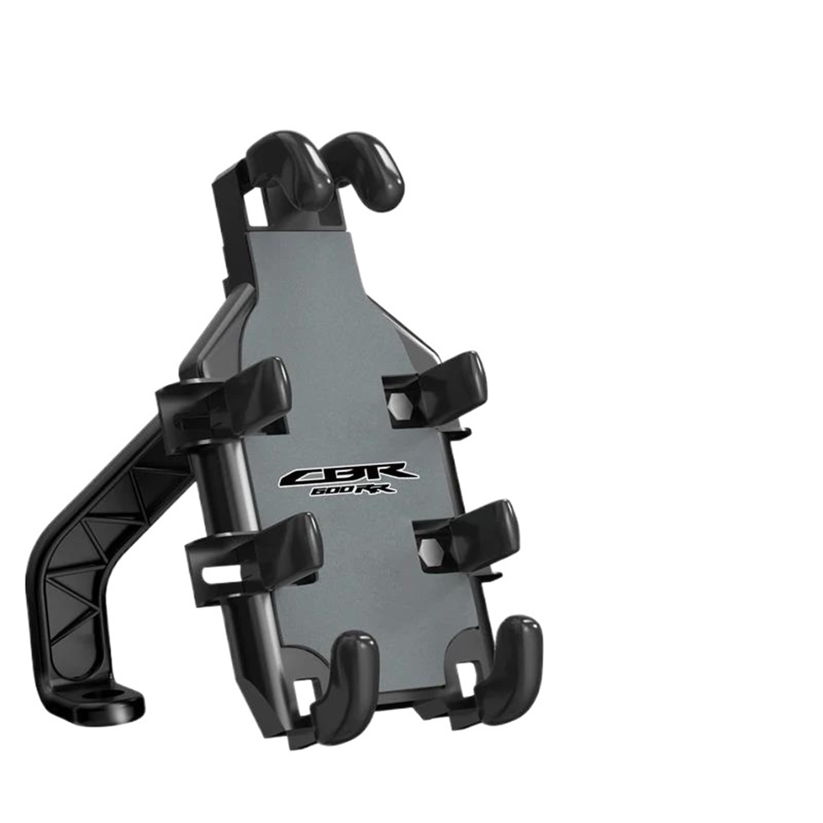 KKMNAIF Handy Fahrradhalterung Für CBR600RR Zubehör Motorrad Lenker Handy Halter GPS Stand Halterung Motorrad Navigation Halterung Handyhalter Motorrad(Black-Mirror) von KKMNAIF