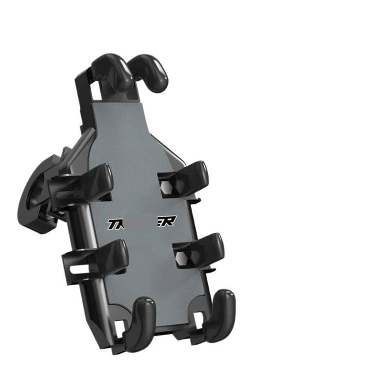 KKMNAIF Handy Fahrradhalterung Für Tracer 900GT 700GT MT09 MT07 Motorrad Lenker Handy Halter GPS Stand Halterung Motorrad Navigation Halterung Handyhalter Motorrad(Black-Handlebar) von KKMNAIF