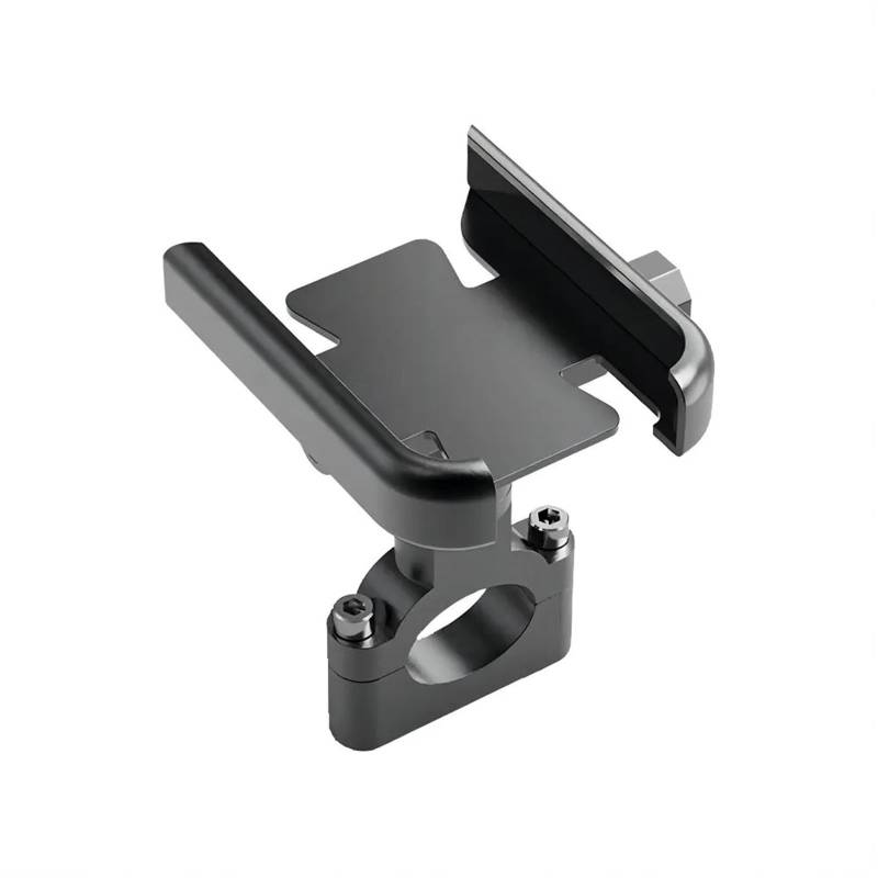KKMNAIF Handy Fahrradhalterung Motorrad Telefon Halter Aluminium Legierung Ständer Zubehör Für F900R F900XR 2020 2021 2022 2023 2024 Motorrad Navigation Halter Handyhalter Motorrad(Handlebar Black) von KKMNAIF