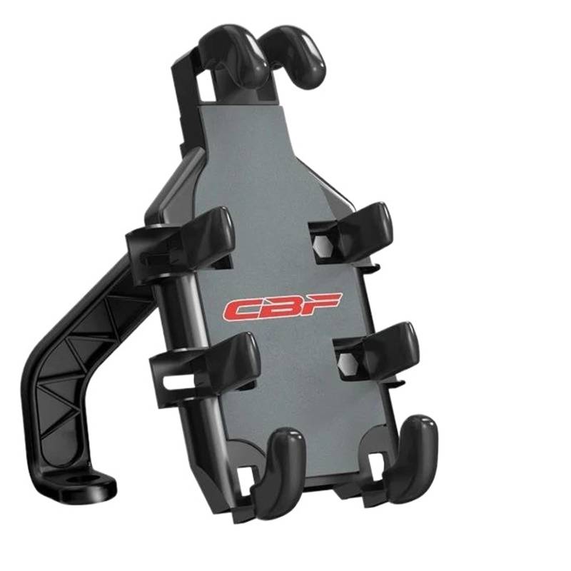 KKMNAIF Motorrad Handyhalter Für CBF125 CBF190R CBF500 CBF600 CBF1000 Zubehör Motorrad Lenker Handy Halter GPS Stand Halterung Motorrad Telefon Halter Klemme Handyhalterung Fahrrad(Mirror -A) von KKMNAIF