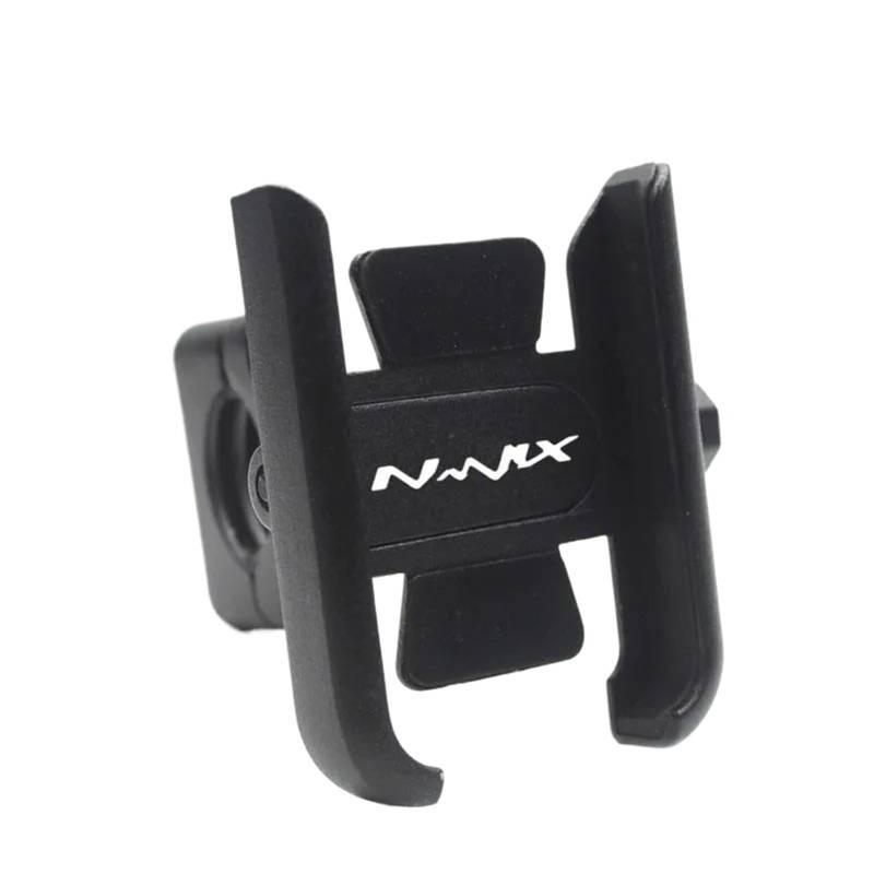 KKMNAIF Motorrad Handyhalter Für NMAX 155 NMAX125 2015-2020 Motorrad Lenker Rückspiegel Handy Halter GPS Stand Halterung Motorrad Telefon Halter Verstellbare Fahrrad Handyhalterung(Handlebar Black) von KKMNAIF