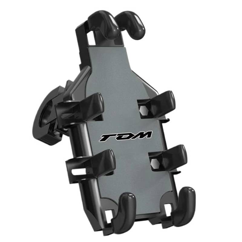 KKMNAIF Motorrad Handyhalter Für TDM 850 TDM 900 2002-2023 2022 2021 2020 Zubehör Motorradlenker Handyhalter GPS-Ständerhalterung Motorradnavigationshalterung Handyhalterung Fahrrad(Handlebar-D) von KKMNAIF