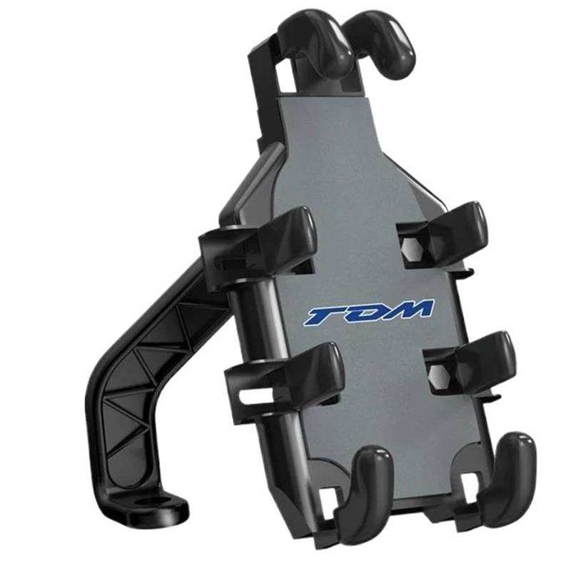 KKMNAIF Motorrad Handyhalter Für TDM 850 TDM 900 2002-2023 2022 2021 2020 Zubehör Motorradlenker Handyhalter GPS-Ständerhalterung Motorradnavigationshalterung Handyhalterung Fahrrad(Mirror Holder -A) von KKMNAIF