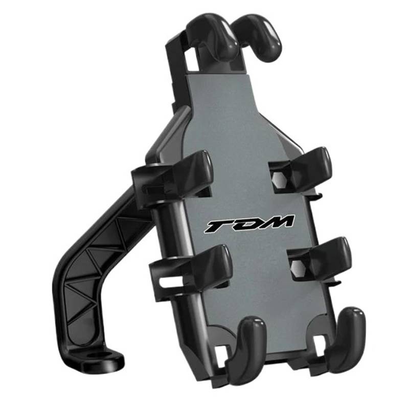KKMNAIF Motorrad Handyhalter Für TDM 850 TDM 900 2002-2023 2022 2021 2020 Zubehör Motorradlenker Handyhalter GPS-Ständerhalterung Motorradnavigationshalterung Handyhalterung Fahrrad(Mirror Holder -D) von KKMNAIF