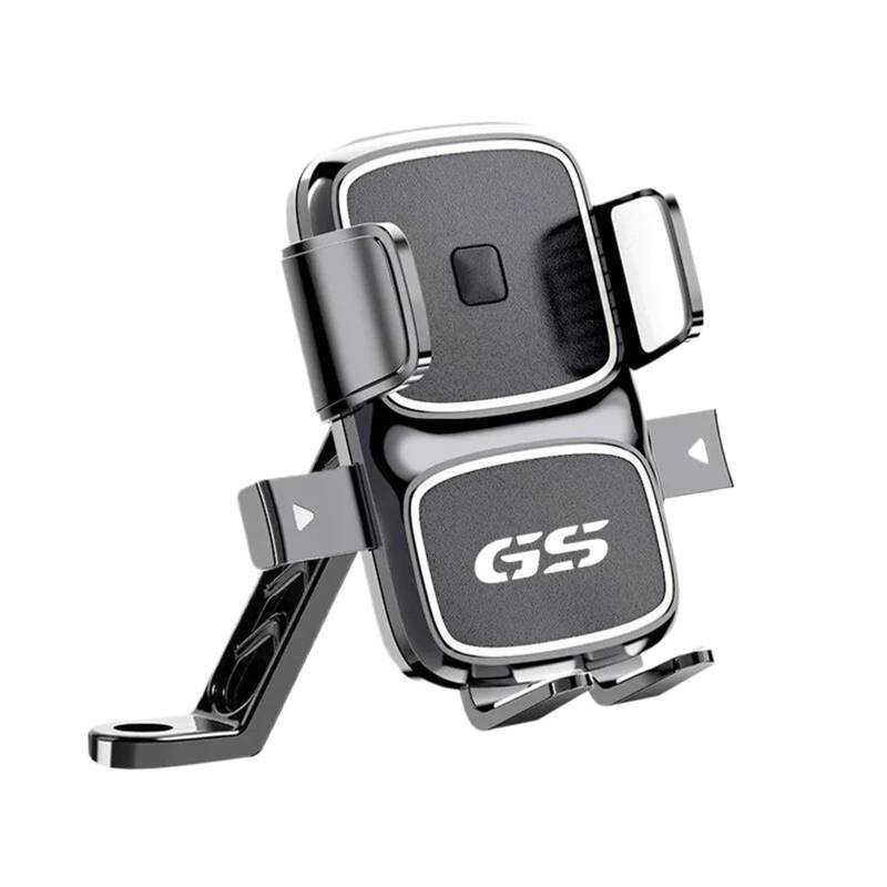 KKMNAIF Motorrad Handyhalter Motorrad Lenker Telefon Halter Motorrad Stand Halterung Bike Moto Lenker Antislip Clip Navigation Für GS R1200GS R1250GS LC ADV Handyhalterung Fahrrad(Mirror) von KKMNAIF