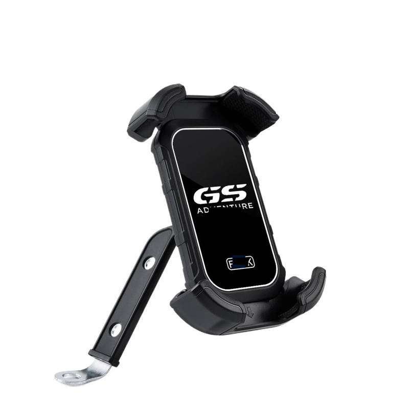 KKMNAIF Motorrad Handyhalterung Für R1200gs R1250gs ADV Motorrad Lenker Handy Halter GPS Stand Halterung Motorrad Navigation Halterung Handy Fahrradhalterung(Mirror Holder) von KKMNAIF