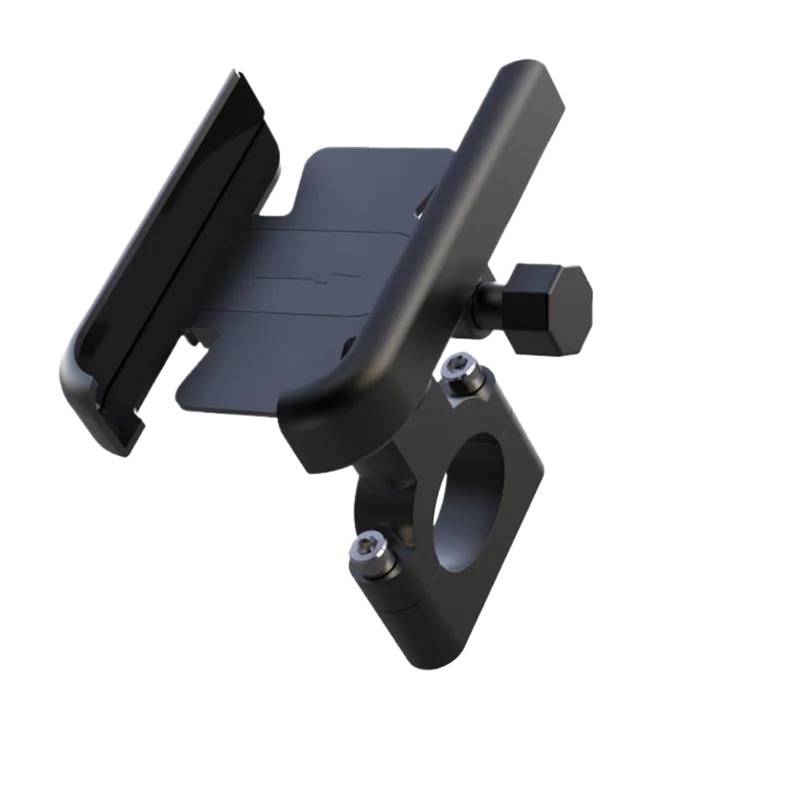 KKMNAIF Motorrad Lenker Halter Für C650 Sport 2012-2023 2022 Zubehör Motorrad Lenker Handy Halter GPS Stand Halterung Motorrad Navigation Halterung Verstellbare Fahrrad Handyhalterung(Black-B) von KKMNAIF