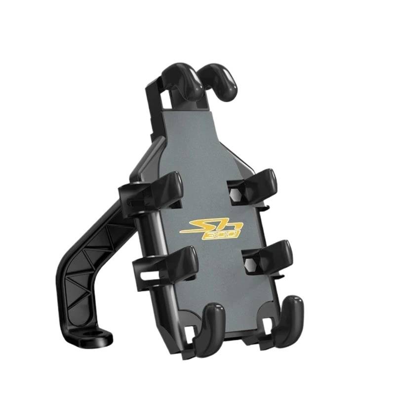 KKMNAIF Motorrad Lenker Halter Für SH300 SH300I Zubehör Motorrad Lenker Handy Halter GPS Stand Halterung Motorrad Lenker Navigation Halterung Verstellbare Fahrrad Handyhalterung(Mirror Holder -D) von KKMNAIF