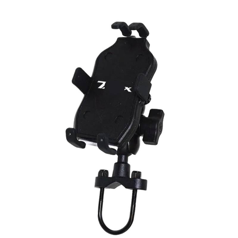 Motorrad Handyhalter Motorrad-Telefon-Navigationshalter Motorrad-Lenker Handyhalter GPS-Ständerhalterung Für TMAX530 TMAX500 DX/SX XP530 T-MAX530 Verstellbare Fahrrad Handyhalterung(Handlebar) von KKMNAIF