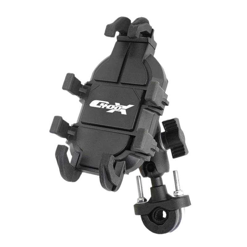 Motorrad Lenker Halter Für C400GT C400X Motorrad Handy Halter Stehen GPS Halterung Unterstützung Moto Zubehör Motorrad Navigation Halterung Verstellbare Fahrrad Handyhalterung(C400X Handlebar) von KKMNAIF