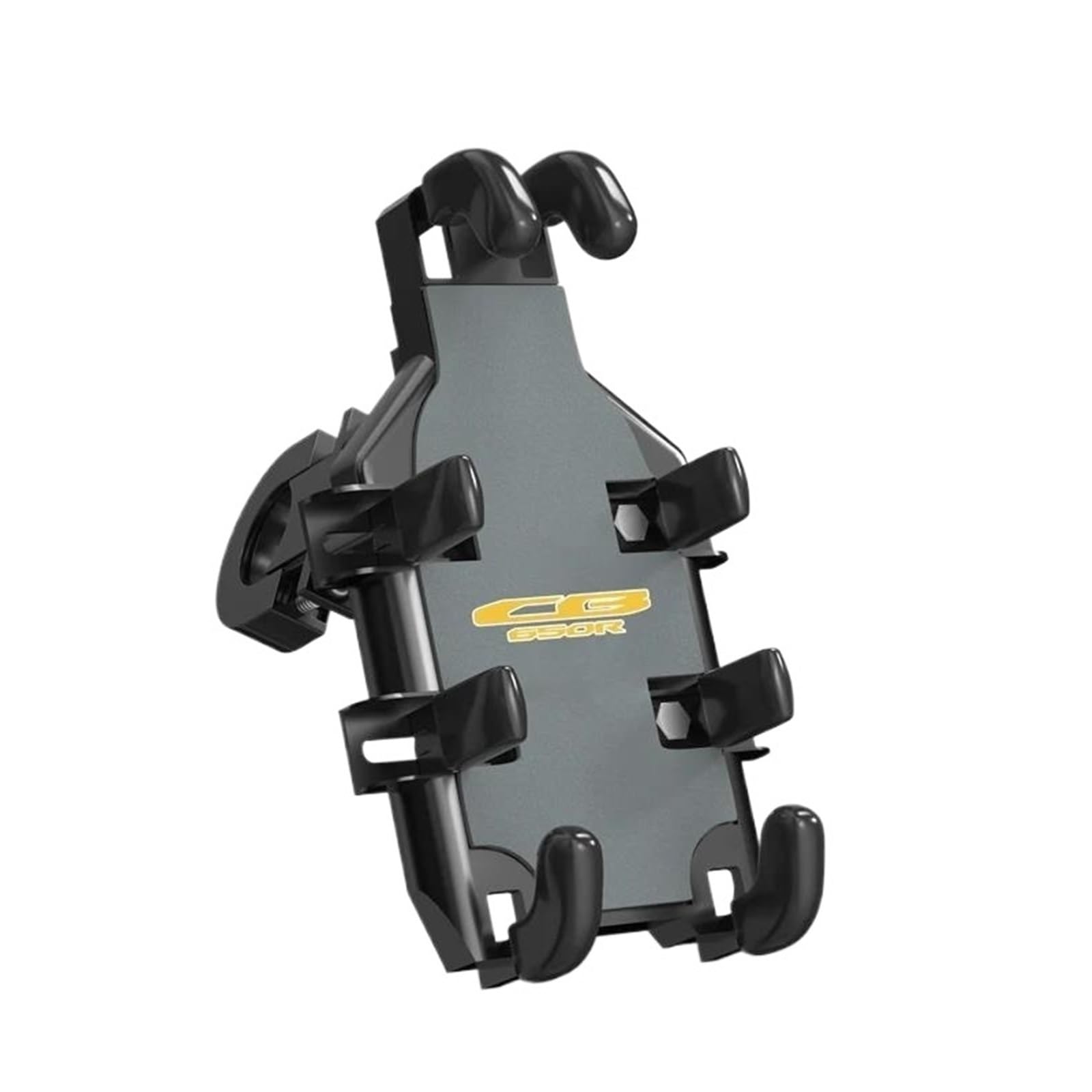 Motorrad Lenker Halter Für CB650R 2019-2023 2022 Zubehör Motorrad Lenker Handy Halter GPS Stand Halterung Motorrad Navigation Telefon Unterstützung Verstellbare Fahrrad Handyhalterung(Handlebar-D) von KKMNAIF