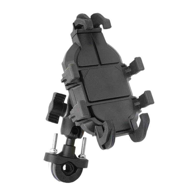 Motorrad Lenker Halter Für MT03 2024 2023 2022 2021 Zubehör Motorrad Stoßfest Lenker Handy Halter GPS Stand Halterung Motorrad Navigation Halterung Verstellbare Fahrrad Handyhalterung(Handlebar no log von KKMNAIF