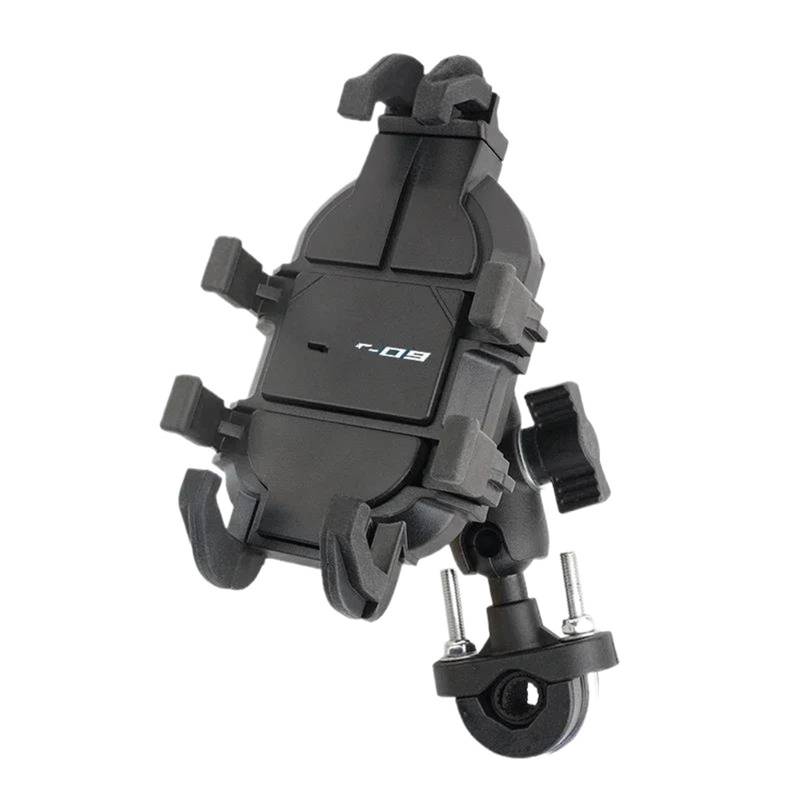 Motorrad Lenker Halter Für MT09 MT-09 2024 2023 2022 2021 2020 Zubehör Motorrad Stoßfester Lenker Handyhalter GPS-Ständerhalterung Motorrad-Navigationshalterung Verstellbare Fahrrad Handyhalterung(Han von KKMNAIF