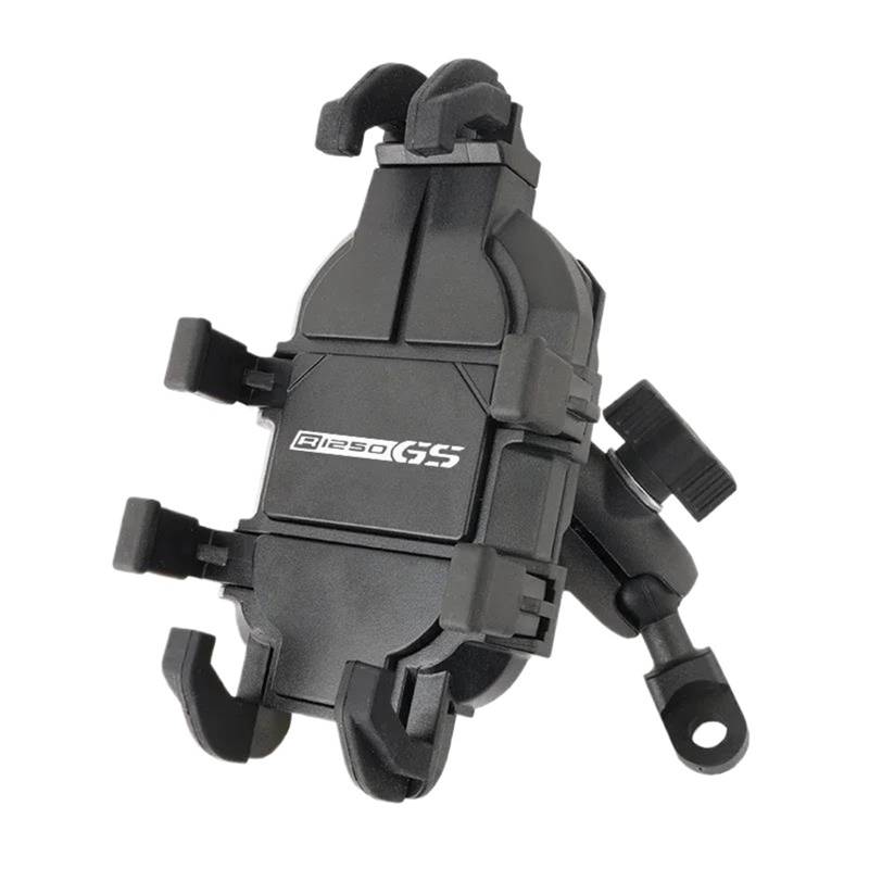 Motorrad Lenker Halter Für R1250GS ADV LC HP Stoßfestes Zubehör Motorradlenker Handyhalter GPS-Ständerhalterung Motorradnavigationstelefonunterstützung Verstellbare Fahrrad Handyhalterung(Mirror wiht von KKMNAIF