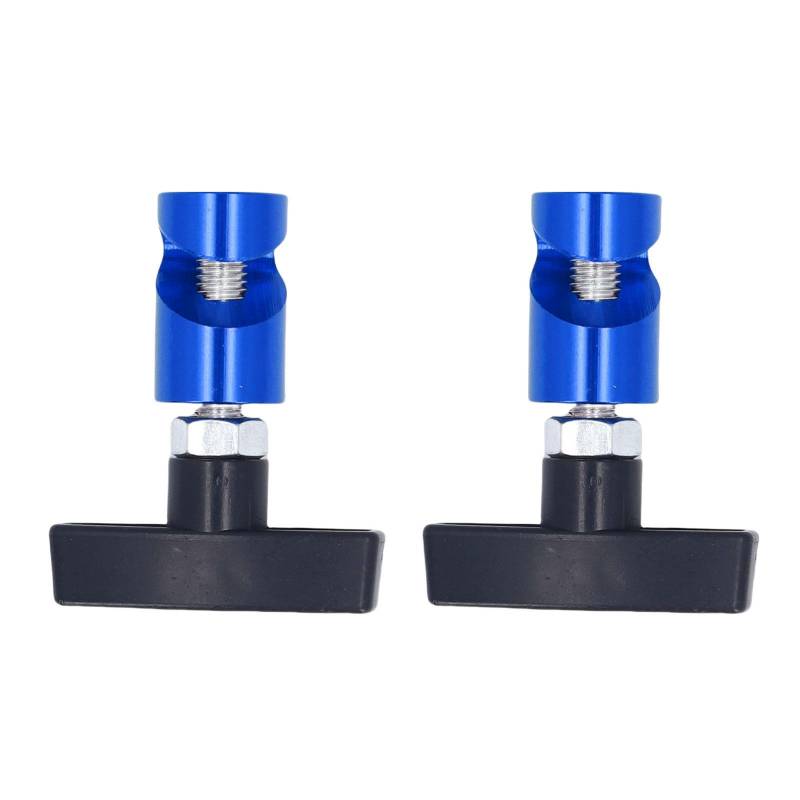2pcs Car Hood Support Stange Reparaturwerkzeug, Mehrzweck -Hebestange Anti -Pinch -Gerät für Limousinen -SUVs Vehikel (Blau) von KKPLZZ