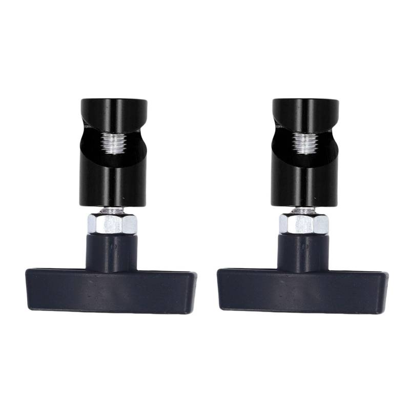 2pcs Car Hood Support Stange Reparaturwerkzeug, Mehrzweck -Hebestange Anti -Pinch -Gerät für Limousinen -SUVs Vehikel (Schwarz) von KKPLZZ