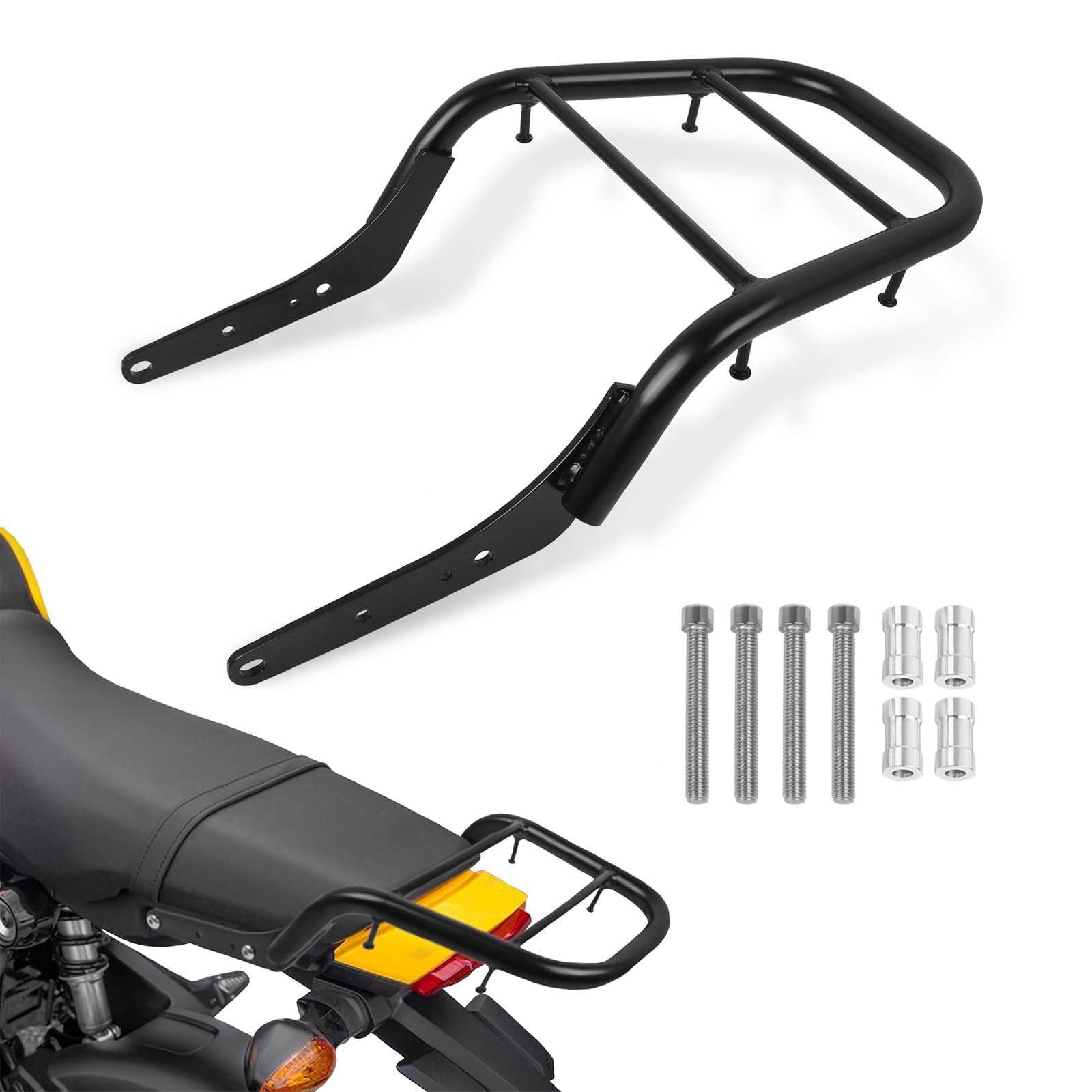 Heckträger für Honda Grom MSX125 2022 2023 2024 Heckgepäckträger Cargo Storage Carrier Heckträger für Honda Grom MSX125 2022 2023 2024 Heckgepäckträger Cargo Storage Carrier von KKZOL