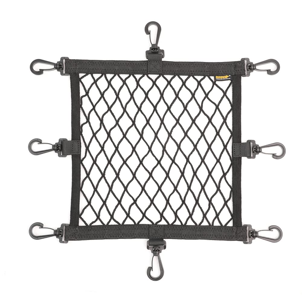 Motorrad Trägersysteme,KKnoon Motorrad Gepäcknetz Helmnetz Aufbewahrungsnetz mit 8 Haken Motorradhelm Netz Elastisch Spannnetz Sicherungsnetz Transportnetz für Motorrad Motorrad Trägersysteme,KKnoon Motorrad Gepäcknetz Helmnetz Aufbewahrungsnetz mit 8 Haken Motorradhelm Netz Elastisch Spannnetz Sicherungsnetz Transportnetz für Motorrad von KKnoon