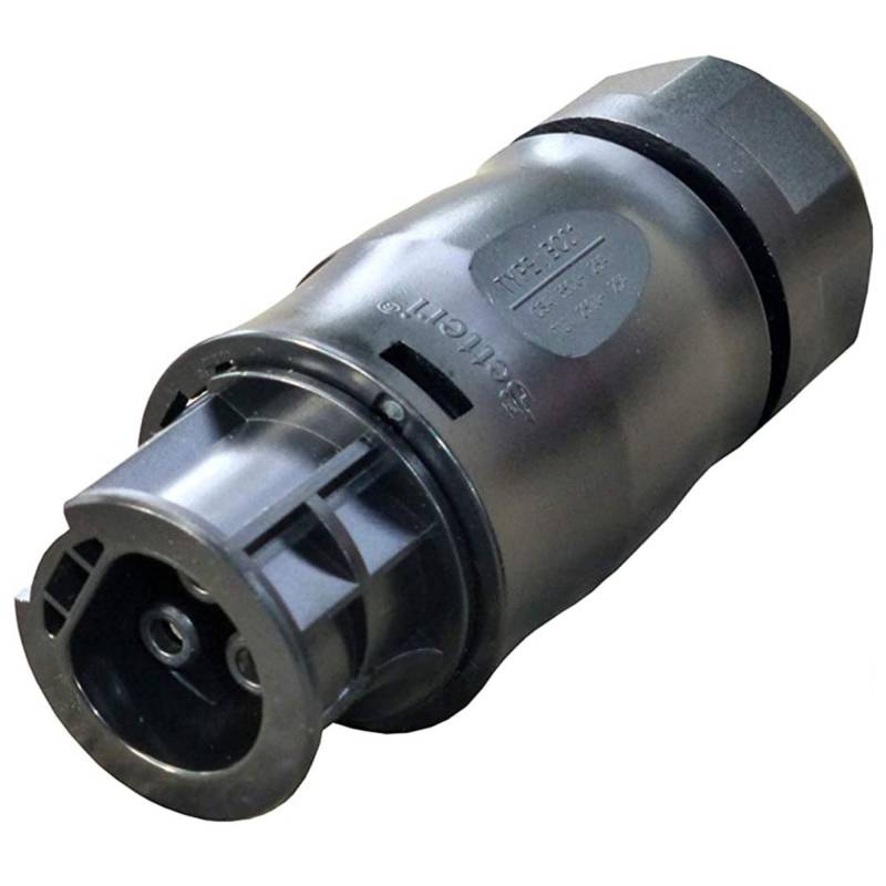 KLARBEIT Balkonkraftwerk 600w komplett Steckdose - Betteri Stecker für AC-Anschluß 230V zum Selbstkonfigurieren, für Einphasige Micro Inverter mit Betteri BC01 Anschluss von KLARBEIT
