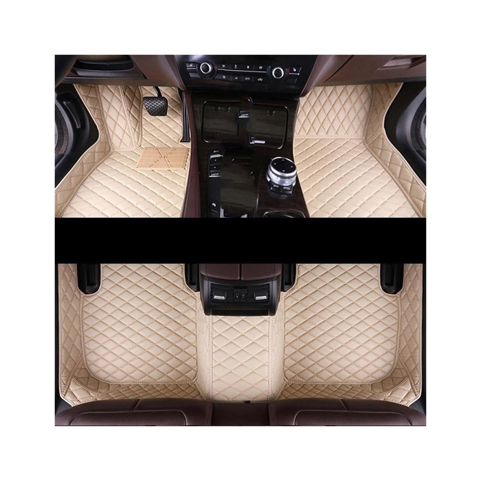 Auto Fußmatten Für B&MW 2er Gran Tourer F46 216i 218i 220i 225i 225xe 216d 218d 220d Tourer 2014–2020 Auto-Fußmatten Wasserdichter Abdeckteppich Fußraummatten (Color : 1) von KLAUER