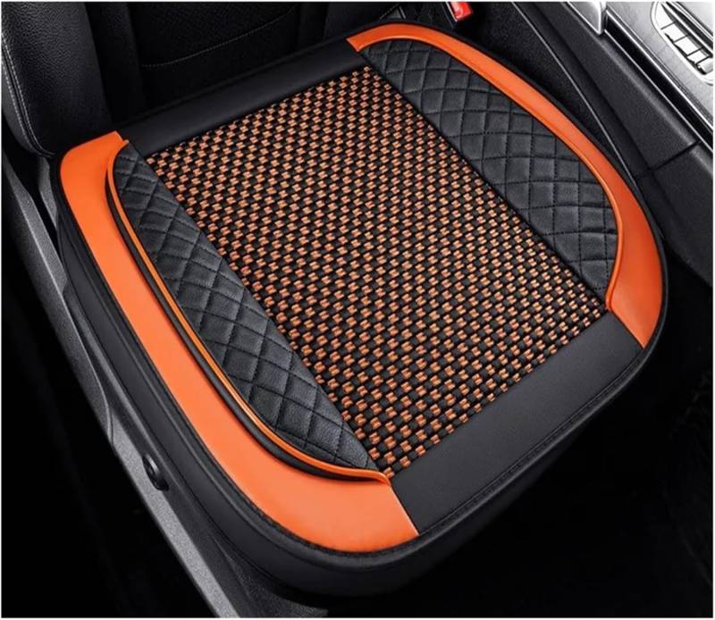 KLBHD Auto Sitzkissen für Acura RDX SUV | RDX Standard/Technology Package/A-Spec Package, Autositzkissen, Sitzauflagen Vordersitze, Autositzschoner, Sitzaufleger Atmungsaktiv,Orange von KLBHD