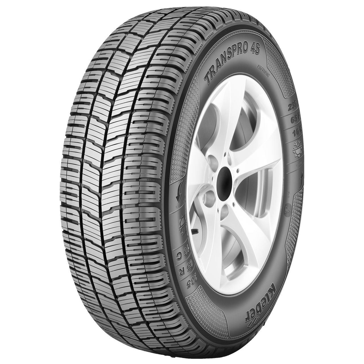 KLEBER TRANSPRO 4S 205/70R15C 106R von KLEBER