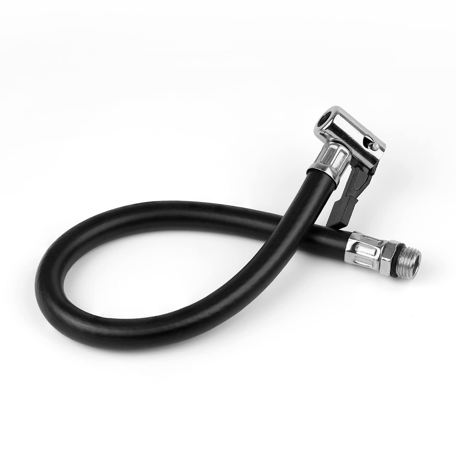 KLEHOPE Reifenfüllschlauch Universal 36cm - Luftpumpe Adapter mit Schrader Ventil, Ventilverlängerung für Auto, Motorrad, Fahrrad (MTB/Rennrad), Kompatibel mit Luftkompressor & Pumpen KLEHOPE Reifenfüllschlauch Universal 36cm - Luftpumpe Adapter mit Schrader Ventil, Ventilverlängerung für Auto, Motorrad, Fahrrad (MTB/Rennrad), Kompatibel mit Luftkompressor & Pumpen von KLEHOPE