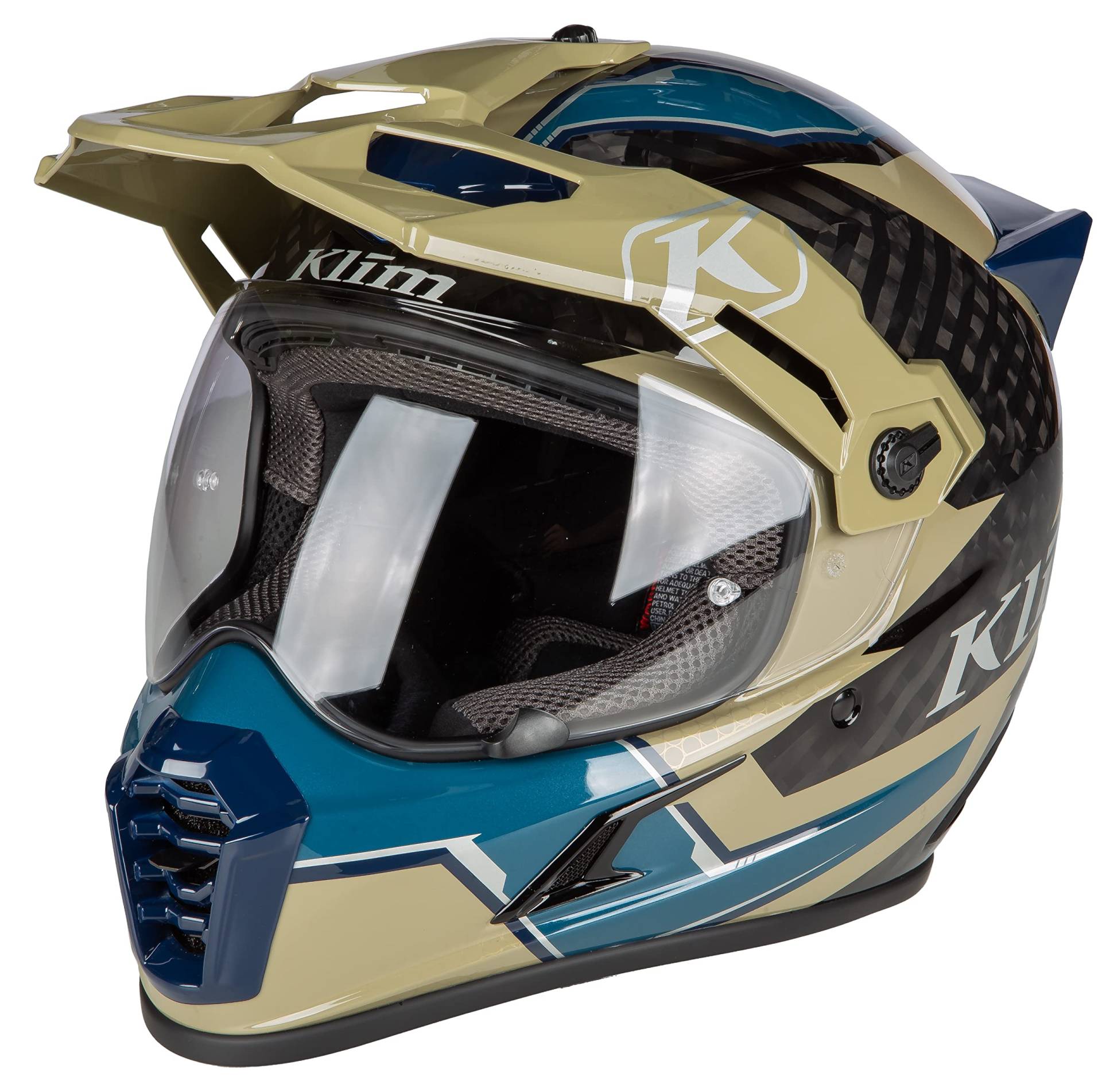Klim Krios Pro Ventura Burnt Olive Motorrad Helm, M von KLIM