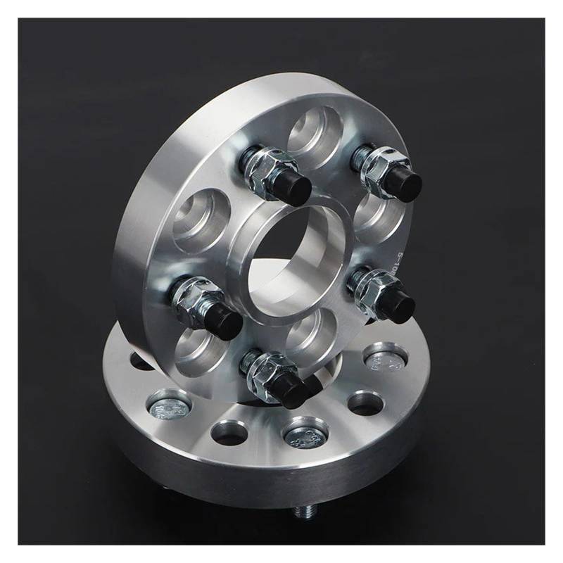 Distanzscheibe Räder Für Jeep Für Renegade M14x1.5 12x1.25 2 STÜCKE 20/25mm Spurverbreiterungen Adapter PCD 5x110 CB 65.1mm Spürverbreiterungsatz(2PCS 20mm 14x1.5) von KLKWSFGFZK