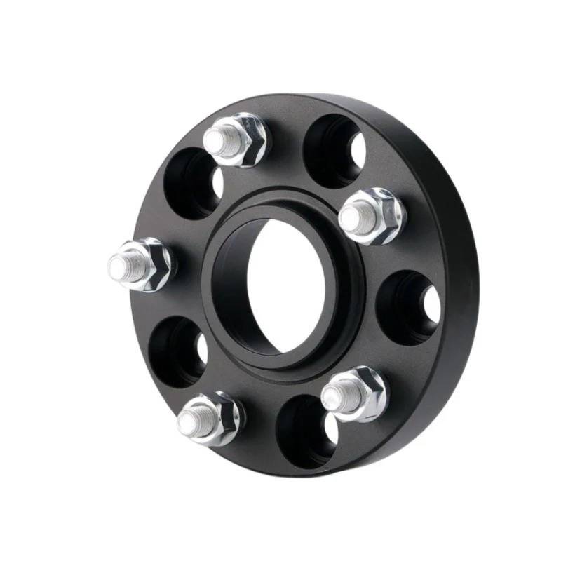 Distanzscheibe Räder Für PoleStar Spurverbreiterung Adapter PCD 5x108 CB 63.4 M12x1.5 1 Stück Spürverbreiterungsatz(Black 20mm) von KLKWSFGFZK